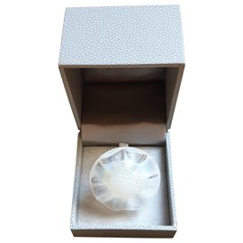 Lalique-Bague cristal Fleur - opale-Autre
