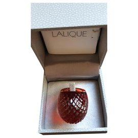 Lalique-Anel Serpente - vermelho-Vermelho