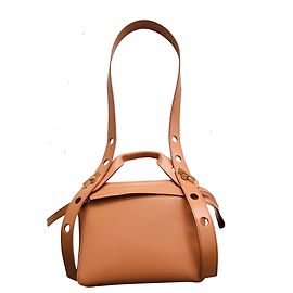 Sophie Hulme Borsa Bolt Rosa Gold hardware