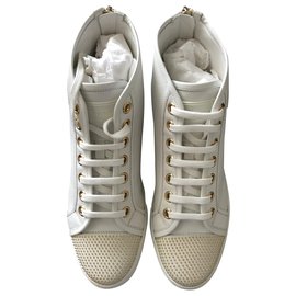 Louis Vuitton-Punchy Sneaker Boot Louis Vuitton-Weiß