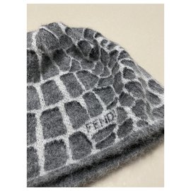 Fendi-Fendi cap-Grey