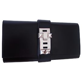 Hermès Pochette Médor Hermes Gm Noir