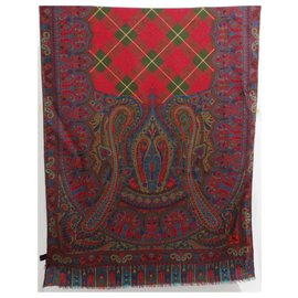 Sciarpa ETRO in lana e seta Multicolore