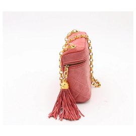 Chanel-Bolso bandolera de cadena-Rosa