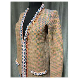 Chanel-Cardigan con catena-Multicolore