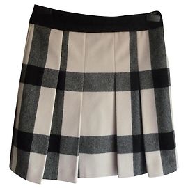 Jupe trapèze en laine Max & Co noir blanc Noir Blanc