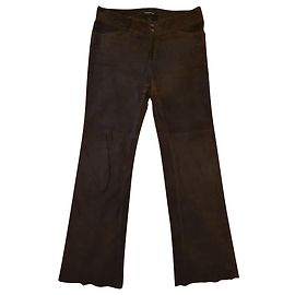 Massimo Dutti Pantaloni, ghette Marrone