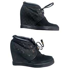 Louis Vuitton Millenium Wedge sneakers Black