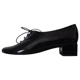 Autre Marque manfield Derbies à talons richelieu Noir