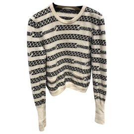 Chanel Strickwaren Beige