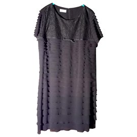 Robe Noire Weill taille 48 Noir