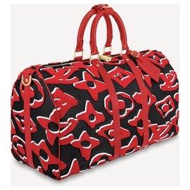 Louis Vuitton-Keepall LV x UF 45cm Nuovo-Rosso