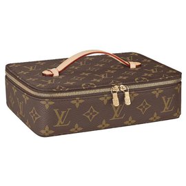 Louis Vuitton-LV Nice jewelry  case new-Brown