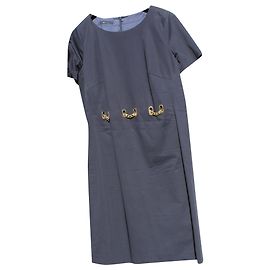 Robe marine Weill taille 48 Bleu Marine