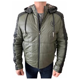 Philipp Plein Capispalla per uomo Nero Cachi