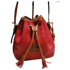 Dooney & Bourke Dooney e Bourke borsa secchiello Rosso Beige