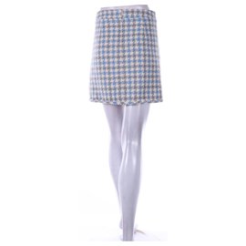 Sandro-Skirts-Blue,Grey