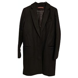Comptoir Des Cotonniers schwarzer Mantel Schwarz