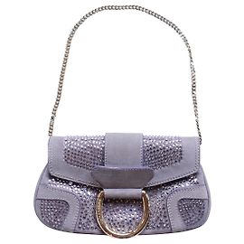 Dolce & Gabbana AW04 Kristall Clutch Bag Lila