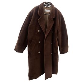 Max Mara 101801 Icon wool coat dark brown Dark brown
