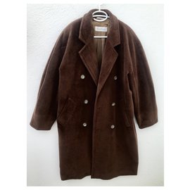 Max Mara-Coats, Outerwear-Dark brown