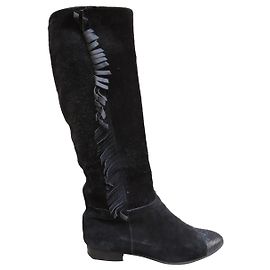 Botas vintage Prada p 38,5 Preto