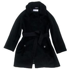 Abrigo de lana Max Mara negro Negro
