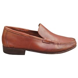 Salvatore Ferragamo p mocassini morbidi 41,5 Marrone chiaro