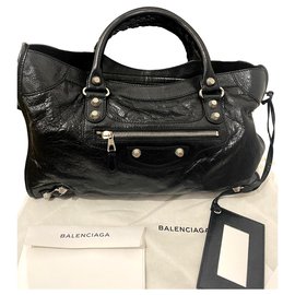 Balenciaga-Giante city 12-Black