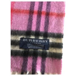 Burberry-Schals-Pink