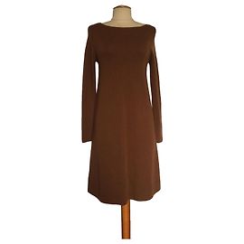 Hallhuber Wollkleid Karamell Karamell