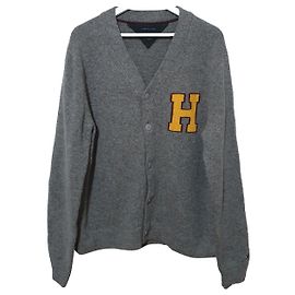 Tommy Hilfiger Cardigan Grey Lambswool Multiple colors Grey