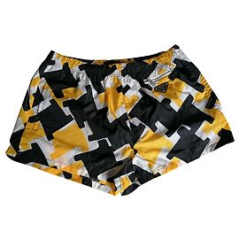 Prada Houndstooth Black Yellow