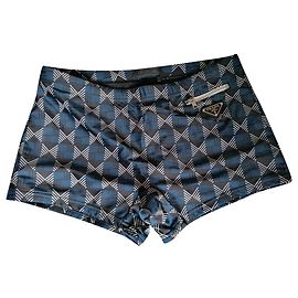Prada Boxer Preto Azul