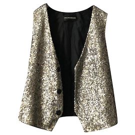 Zadig & Voltaire Glamorous sequin jacket Silvery