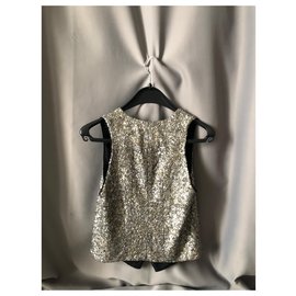 Zadig & Voltaire-Glamorous sequin jacket-Silvery