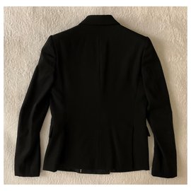Stella Mc Cartney-Esmoquin negro chaqueta negra-Negro