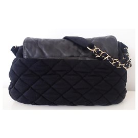 Chanel-Bolso vintage Chanel Timeless-Negro