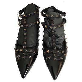 Valentino Garavani Sandali Rockstud Nero