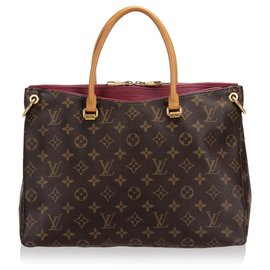 Louis Vuitton-Louis Vuitton Brown Monogram Pallas Satchel-Brown