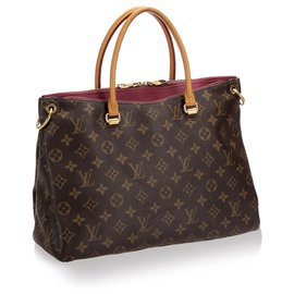 Louis Vuitton-Louis Vuitton Brown Monogram Pallas Satchel-Brown