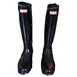 Botas Wellington pretas Hunter Preto