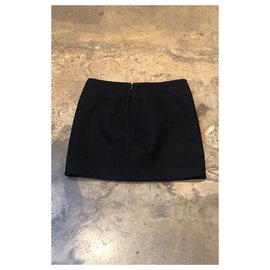 Maje-Maje black  mini-skirt-Black