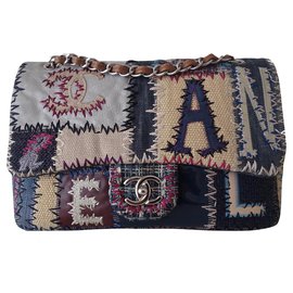 Chanel-Sac Chanel Timeless Patchwork-Multicolore
