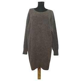Suéter Acne Wham de mohair marrom Marrom