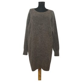Acne Wham Mohair Pullover Braun Braun