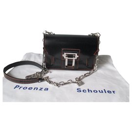 Proenza Schouler-Mini sac à bandoulière HAVA-Noir