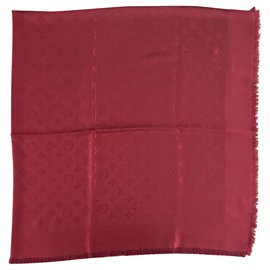 Louis Vuitton-Châle Louis Vuitton rouge-Rouge