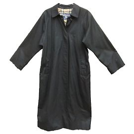 Chubasquero mujer burberry vintage t 42 Negro