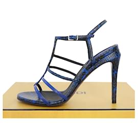 Fendi-Sandals-Black,Blue